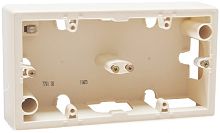 Коробка для наружнего монтажа Legrand Valena 2-м. слоновая кость картинка